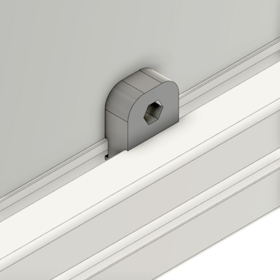 64-000-0 MODULAR SOLUTIONS PANEL CLAMP<br>M5 QUICK LOCKING BLOCK FOR PANELS